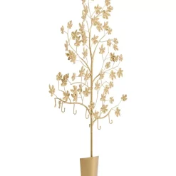 Discount Wandgarderobe Leafline Gold 93Cm Kleinmöbel & Sonstiges