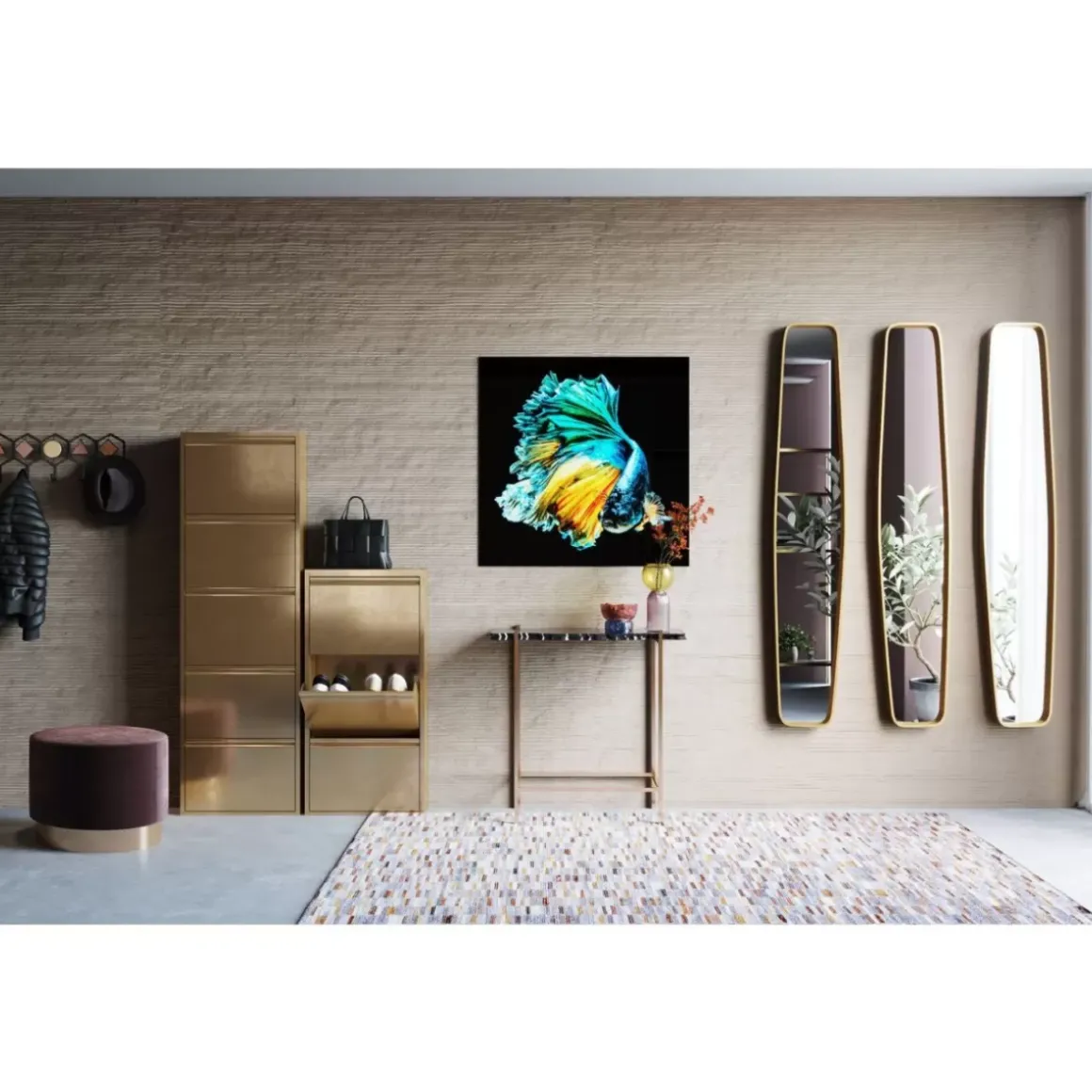 Online Wandgarderobe Zelda 59Cm Kleinmöbel & Sonstiges