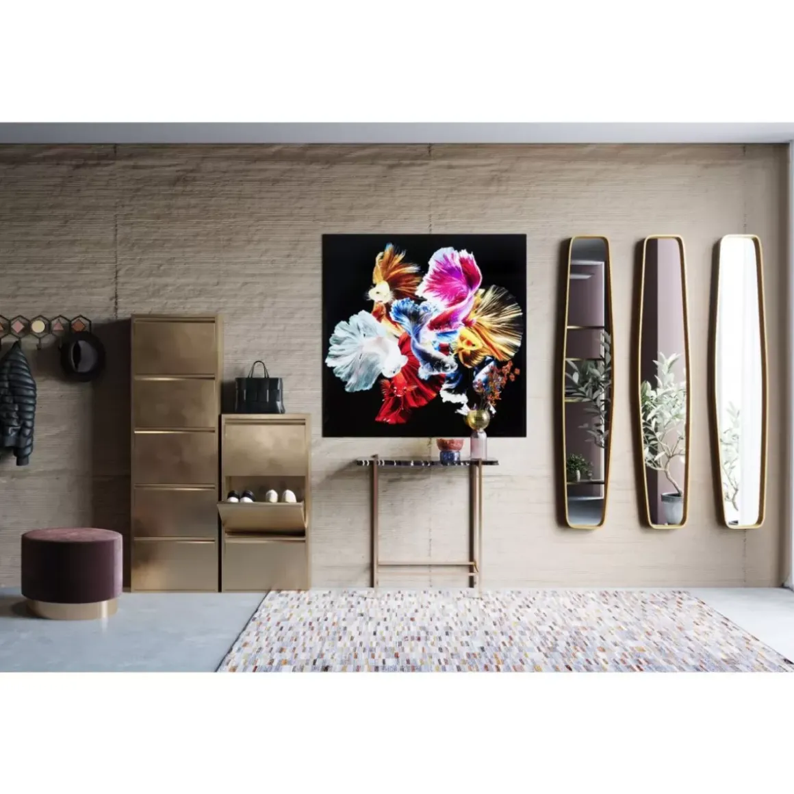 Online Wandgarderobe Zelda 59Cm Kleinmöbel & Sonstiges