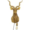Best Wandleuchte Animal Goat Gold 45X74Cm Wandleuchten