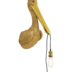 Online Wandleuchte Animal Spoonbill Gold 29X62Cm Wandleuchten