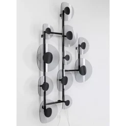 Sale Wandleuchte Mariposa Schwarz Smoke 116X198Cm Wandleuchten