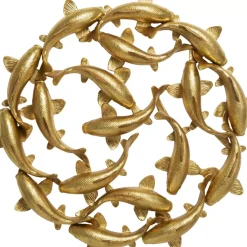 Sale Wandobjekt School Of Koi Gold O102Cm Bilder