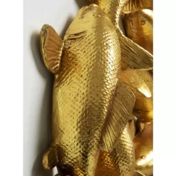 Sale Wandobjekt School Of Koi Gold O102Cm Bilder