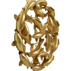 Sale Wandobjekt School Of Koi Gold O102Cm Bilder