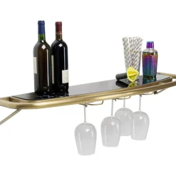 Clearance Wandregal Treviso Gold 120X10Cm Regale