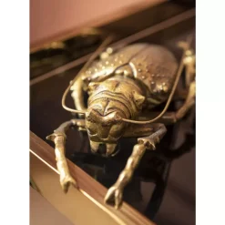 Online Wandschmuck Longicorn Beetle Gold Bilder