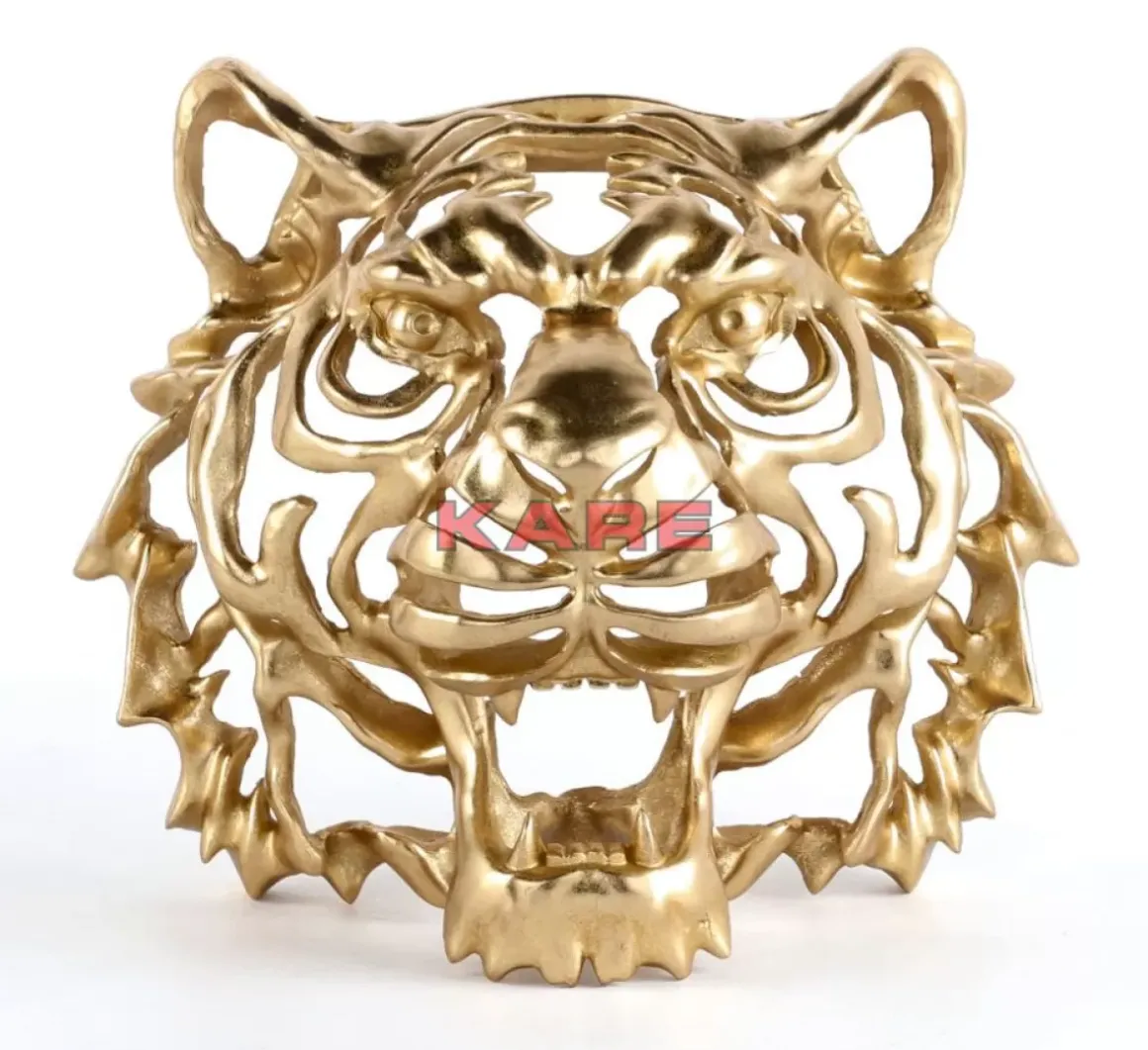 Online Wandschmuck Tiger Gold Bilder