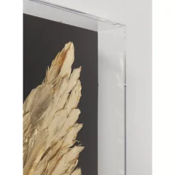 Online Wandschmuck Wings Gold Black 120X120Cm Bilder