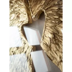 Online Wandschmuck Wings Gold-Weis 120X120Cm Bilder