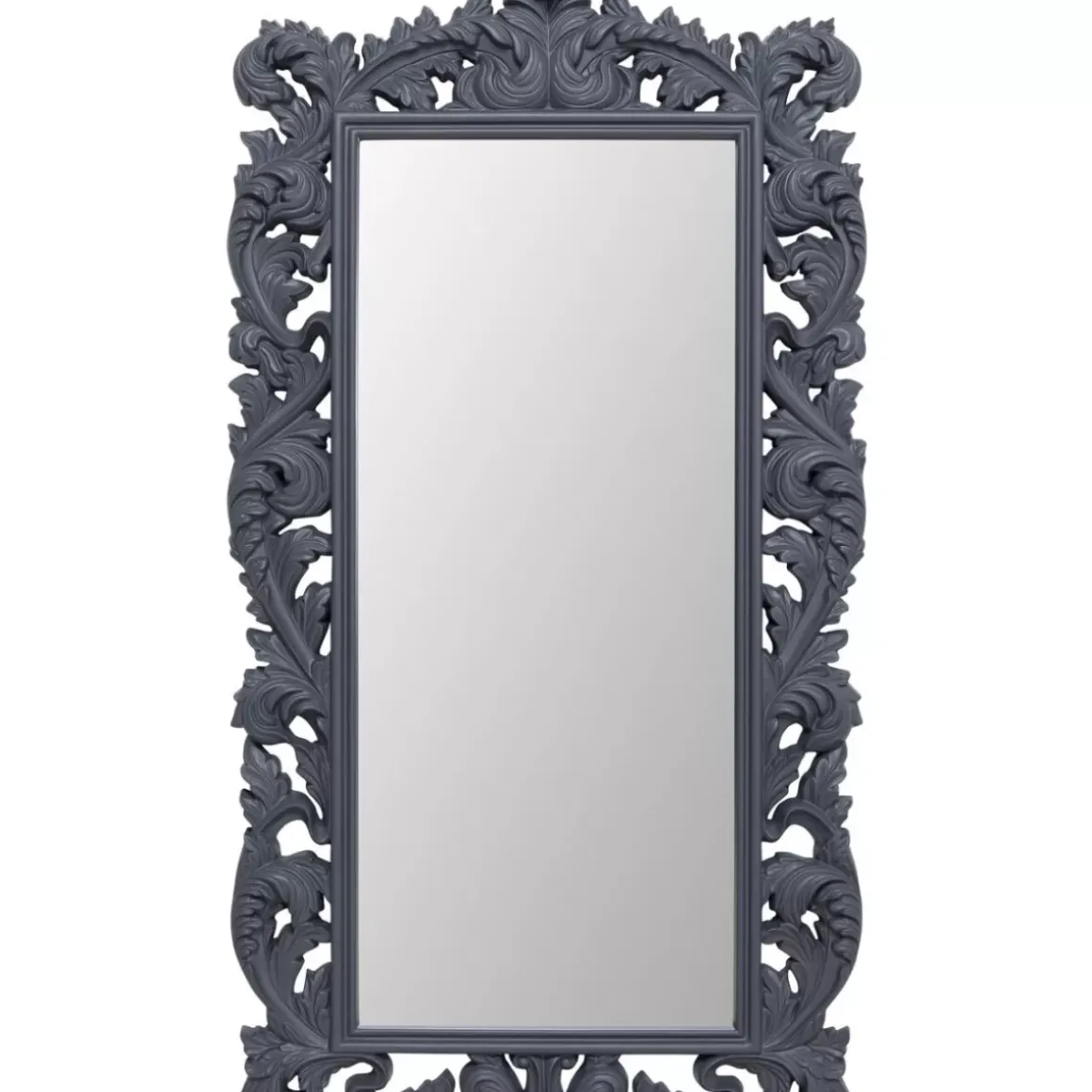 New Wandspiegel Baroque Valentina Grau 100X190Cm Spiegel