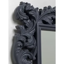 New Wandspiegel Baroque Valentina Grau 100X190Cm Spiegel