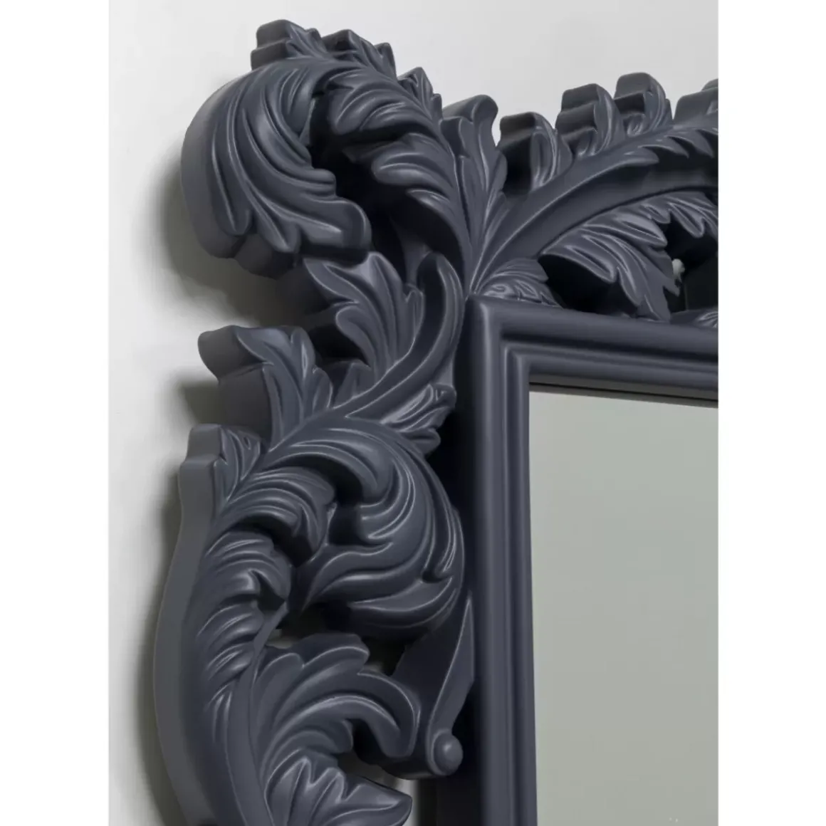 New Wandspiegel Baroque Valentina Grau 100X190Cm Spiegel