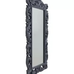 New Wandspiegel Baroque Valentina Grau 100X190Cm Spiegel