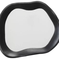 New Wandspiegel Dynamic Schwarz 40X34Cm Spiegel