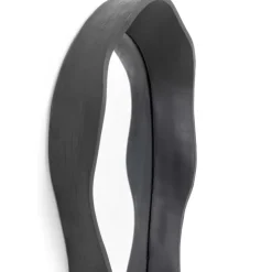 New Wandspiegel Dynamic Schwarz 29X61Cm Spiegel