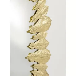 New Wandspiegel Feather Dress Gold 49X69Cm Spiegel