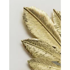 New Wandspiegel Feather Dress Gold 49X69Cm Spiegel