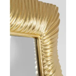 Sale Wandspiegel Wavy Brass 94X124Cm Spiegel