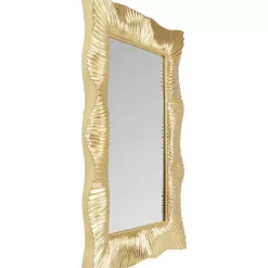 Sale Wandspiegel Wavy Brass 94X124Cm Spiegel