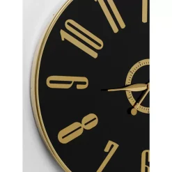 Wanduhr Casino Schwarz O76Cm Uhren