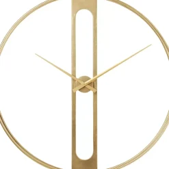 Outlet Wanduhr Clip Gold O107Cm Uhren