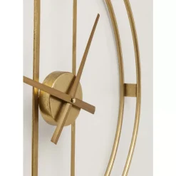 New Wanduhr Clip Gold O60Cm Uhren