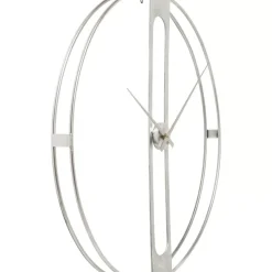 Outlet Wanduhr Clip Silber O60Cm Uhren