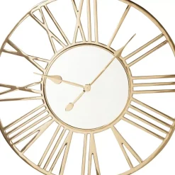 New Wanduhr Giant Gold O80Cm Uhren