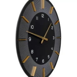 Discount Wanduhr Lio Schwarz O60 Uhren
