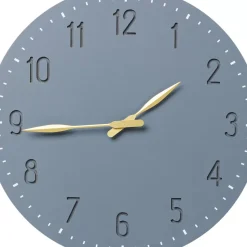 Wanduhr Mailo Grau O50 Uhren