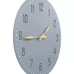 Wanduhr Mailo Grau O50 Uhren