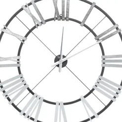 Online Wanduhr Nevio Silber O95Cm Uhren