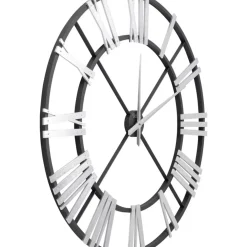 Online Wanduhr Nevio Silber O95Cm Uhren