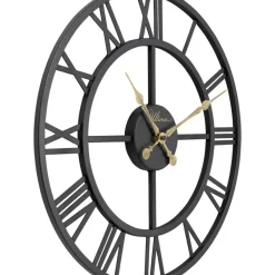 Wanduhr Roman Schwarz O41Cm Uhren