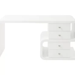 Outlet White Club Schreibtisch Snake 150X70Cm Tische