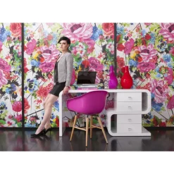 Outlet White Club Schreibtisch Snake 150X70Cm Tische