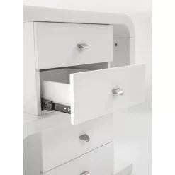 Outlet White Club Schreibtisch Snake 150X70Cm Tische