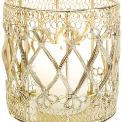 Clearance Windlicht Hayat Brass 15Cm Kerzenständer & Laternen